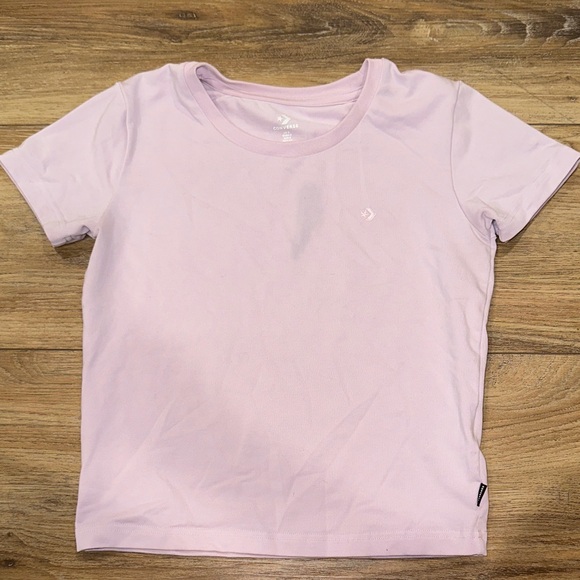 Converse Tops - Converse Womens’ Light Lavender Short Sleeve Tee